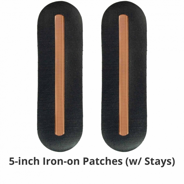 NoRiders 5-inch Iron-on Patches