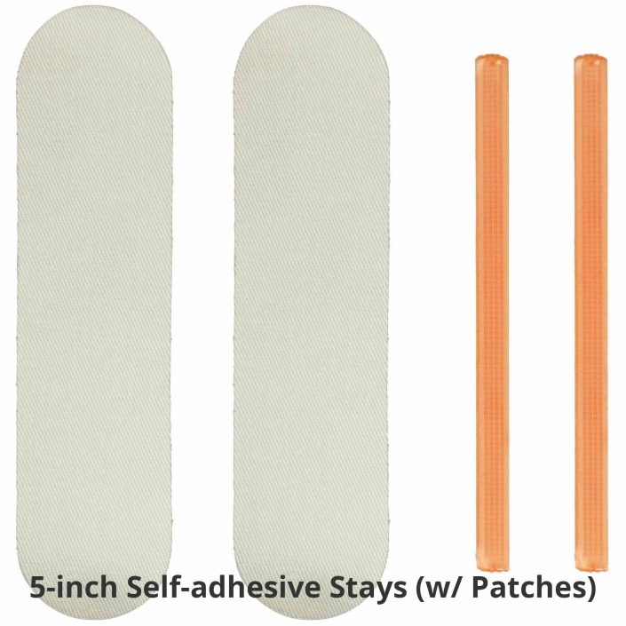 NoRiders 5-inch Self-adhesive Stays