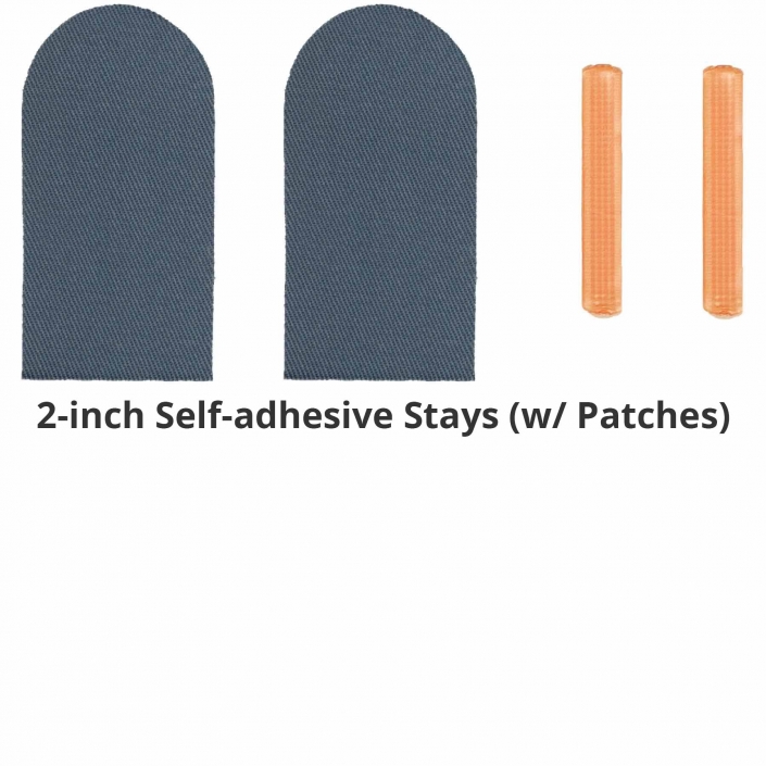 NoRiders 2-inch Self-adhesive Stays